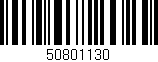 Código de barras (EAN, GTIN, SKU, ISBN): '50801130'
