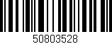 Código de barras (EAN, GTIN, SKU, ISBN): '50803528'