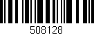 Código de barras (EAN, GTIN, SKU, ISBN): '508128'
