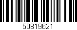 Código de barras (EAN, GTIN, SKU, ISBN): '50819621'