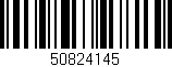 Código de barras (EAN, GTIN, SKU, ISBN): '50824145'