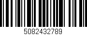 Código de barras (EAN, GTIN, SKU, ISBN): '5082432789'