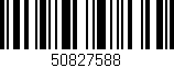 Código de barras (EAN, GTIN, SKU, ISBN): '50827588'