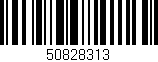 Código de barras (EAN, GTIN, SKU, ISBN): '50828313'