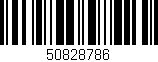 Código de barras (EAN, GTIN, SKU, ISBN): '50828786'