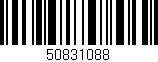 Código de barras (EAN, GTIN, SKU, ISBN): '50831088'