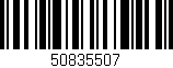Código de barras (EAN, GTIN, SKU, ISBN): '50835507'