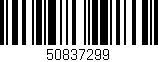 Código de barras (EAN, GTIN, SKU, ISBN): '50837299'