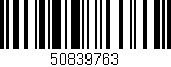 Código de barras (EAN, GTIN, SKU, ISBN): '50839763'