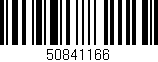 Código de barras (EAN, GTIN, SKU, ISBN): '50841166'