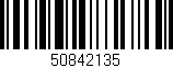 Código de barras (EAN, GTIN, SKU, ISBN): '50842135'