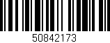 Código de barras (EAN, GTIN, SKU, ISBN): '50842173'
