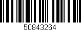 Código de barras (EAN, GTIN, SKU, ISBN): '50843264'