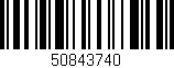 Código de barras (EAN, GTIN, SKU, ISBN): '50843740'