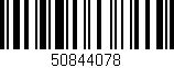 Código de barras (EAN, GTIN, SKU, ISBN): '50844078'