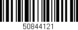 Código de barras (EAN, GTIN, SKU, ISBN): '50844121'
