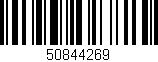 Código de barras (EAN, GTIN, SKU, ISBN): '50844269'