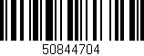 Código de barras (EAN, GTIN, SKU, ISBN): '50844704'