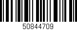 Código de barras (EAN, GTIN, SKU, ISBN): '50844709'