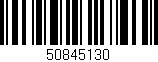 Código de barras (EAN, GTIN, SKU, ISBN): '50845130'