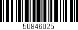 Código de barras (EAN, GTIN, SKU, ISBN): '50846025'