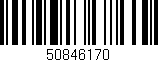 Código de barras (EAN, GTIN, SKU, ISBN): '50846170'
