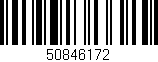 Código de barras (EAN, GTIN, SKU, ISBN): '50846172'