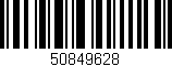 Código de barras (EAN, GTIN, SKU, ISBN): '50849628'
