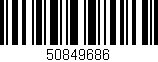 Código de barras (EAN, GTIN, SKU, ISBN): '50849686'