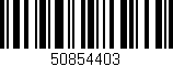 Código de barras (EAN, GTIN, SKU, ISBN): '50854403'