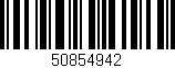 Código de barras (EAN, GTIN, SKU, ISBN): '50854942'