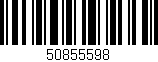 Código de barras (EAN, GTIN, SKU, ISBN): '50855598'