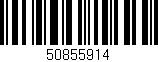 Código de barras (EAN, GTIN, SKU, ISBN): '50855914'