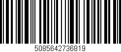 Código de barras (EAN, GTIN, SKU, ISBN): '5085642736819'