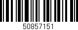 Código de barras (EAN, GTIN, SKU, ISBN): '50857151'