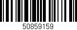 Código de barras (EAN, GTIN, SKU, ISBN): '50859159'