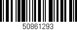Código de barras (EAN, GTIN, SKU, ISBN): '50861293'