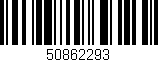 Código de barras (EAN, GTIN, SKU, ISBN): '50862293'
