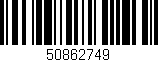 Código de barras (EAN, GTIN, SKU, ISBN): '50862749'