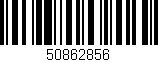 Código de barras (EAN, GTIN, SKU, ISBN): '50862856'