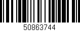 Código de barras (EAN, GTIN, SKU, ISBN): '50863744'