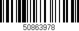 Código de barras (EAN, GTIN, SKU, ISBN): '50863978'
