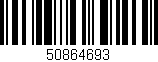 Código de barras (EAN, GTIN, SKU, ISBN): '50864693'