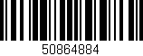Código de barras (EAN, GTIN, SKU, ISBN): '50864884'