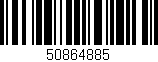 Código de barras (EAN, GTIN, SKU, ISBN): '50864885'