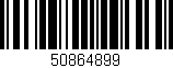 Código de barras (EAN, GTIN, SKU, ISBN): '50864899'