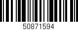 Código de barras (EAN, GTIN, SKU, ISBN): '50871594'
