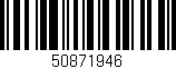 Código de barras (EAN, GTIN, SKU, ISBN): '50871946'