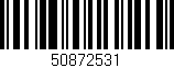 Código de barras (EAN, GTIN, SKU, ISBN): '50872531'