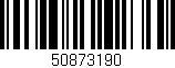 Código de barras (EAN, GTIN, SKU, ISBN): '50873190'